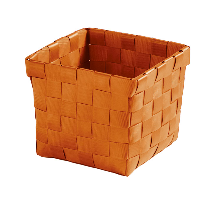BRAVA košík malý 11,5x10x11,5cm, oranžový (5862488059)