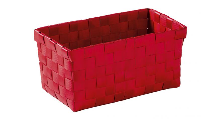 BRAVA košík střední 21,5x9,5x11cm, červený (5862459060)