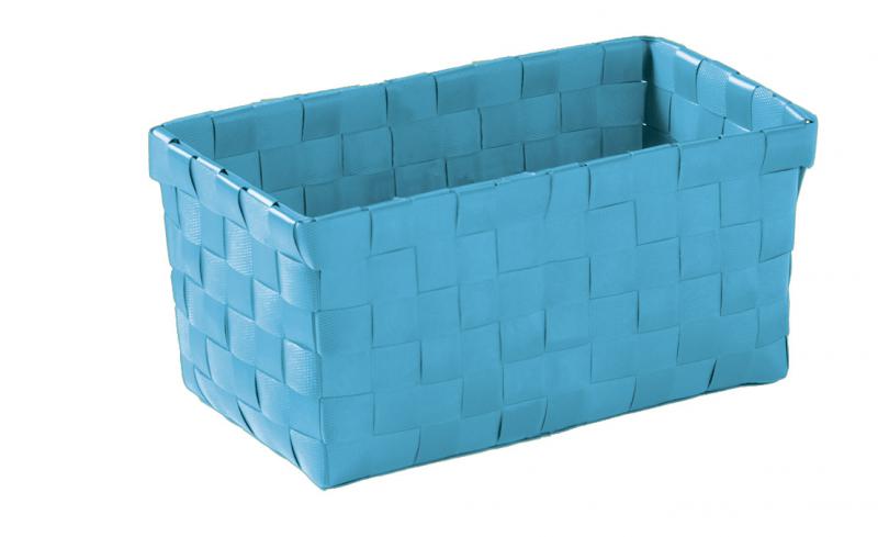 BRAVA košík střední 21,5x9,5x11cm, tyrkysový (5862766060)