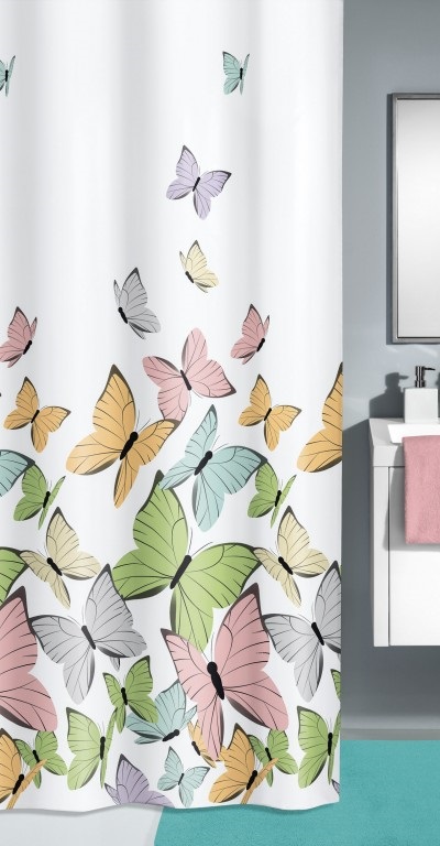 BUTTERFLIES sprchový závěs 180x200cm, textilní (5282148305)